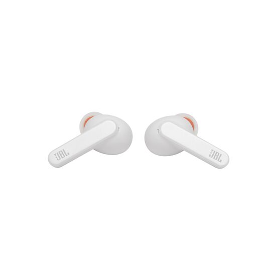 JBL Live Pro+ TWS - White - True wireless Noise Cancelling earbuds - Front